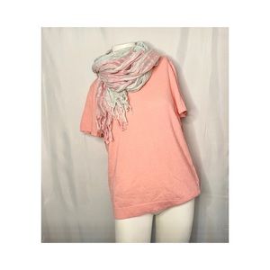 J. Crew Wool Sweater Short Sleeve Wool Top EUC XL